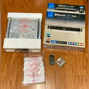 Brand New iLive Bluetooth CD Radio Home Audio Under Cabinet Music System